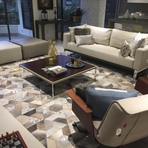 Tapete en cuero LTH001